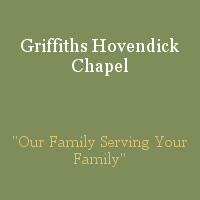 Griffiths Hovendick Chapel Beatrice Nebraska NE Funeral